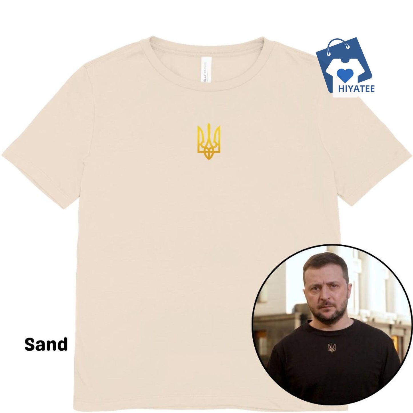 Ukraine T-Shirt – Zelensky Symbol Shirt, Stand With Ukraine Tee