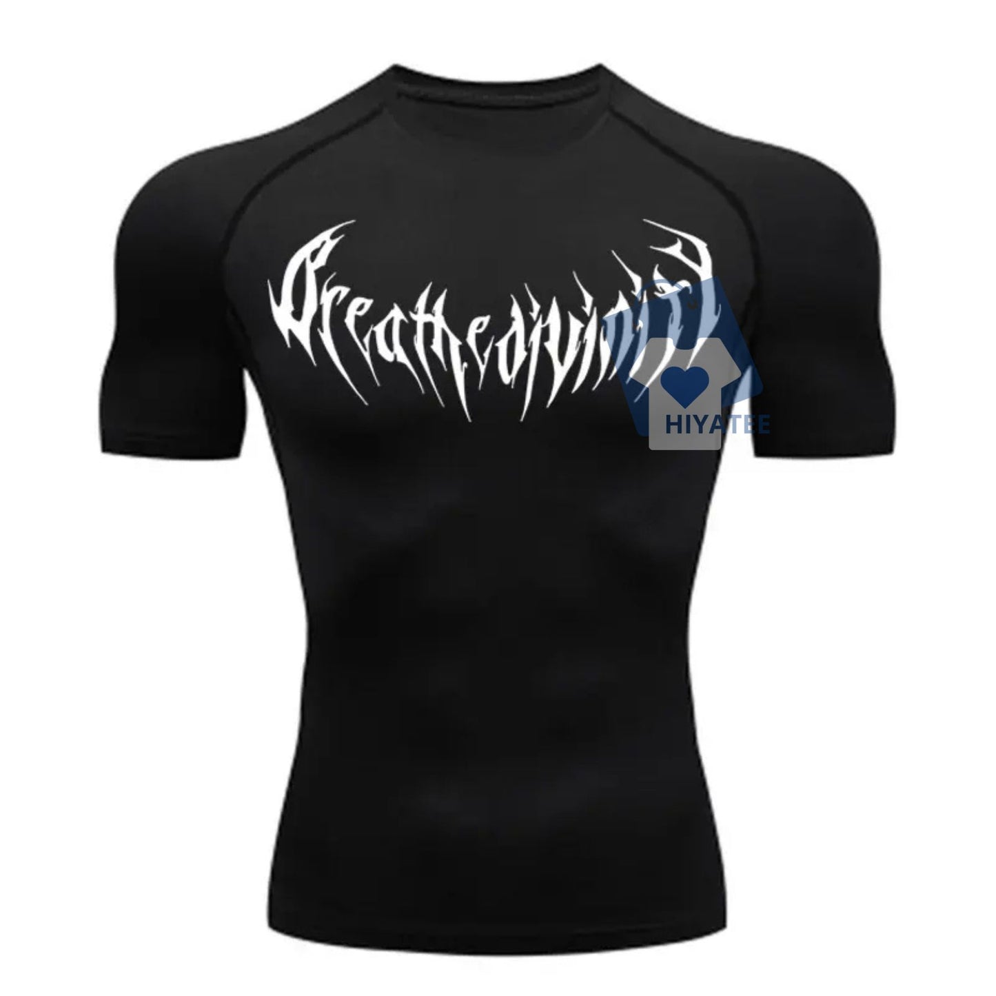 Men’s Compression Running Shirt – Short Sleeve, Quick-Dry, High-Elastic Fitness Base Layer Top