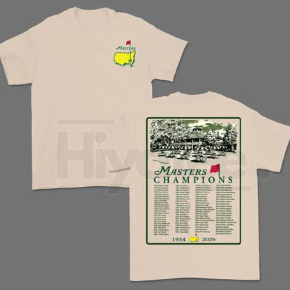 "2026 Masters Tournament" – 90th Augusta Champions Retro Golf Top