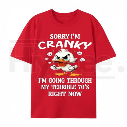 Funny 70s Duck Graphic Tee – Cute Retro Aesthetic 100% Cotton Unisex Shirt