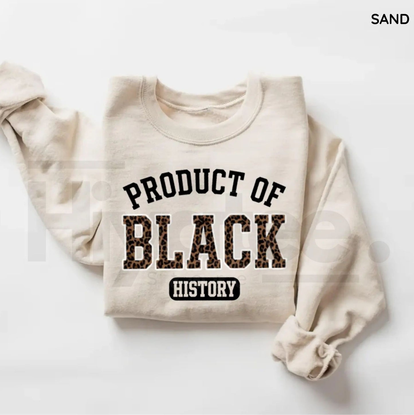 Product of Black History Sweatshirt: Black History Month 2026 Pride Crewneck