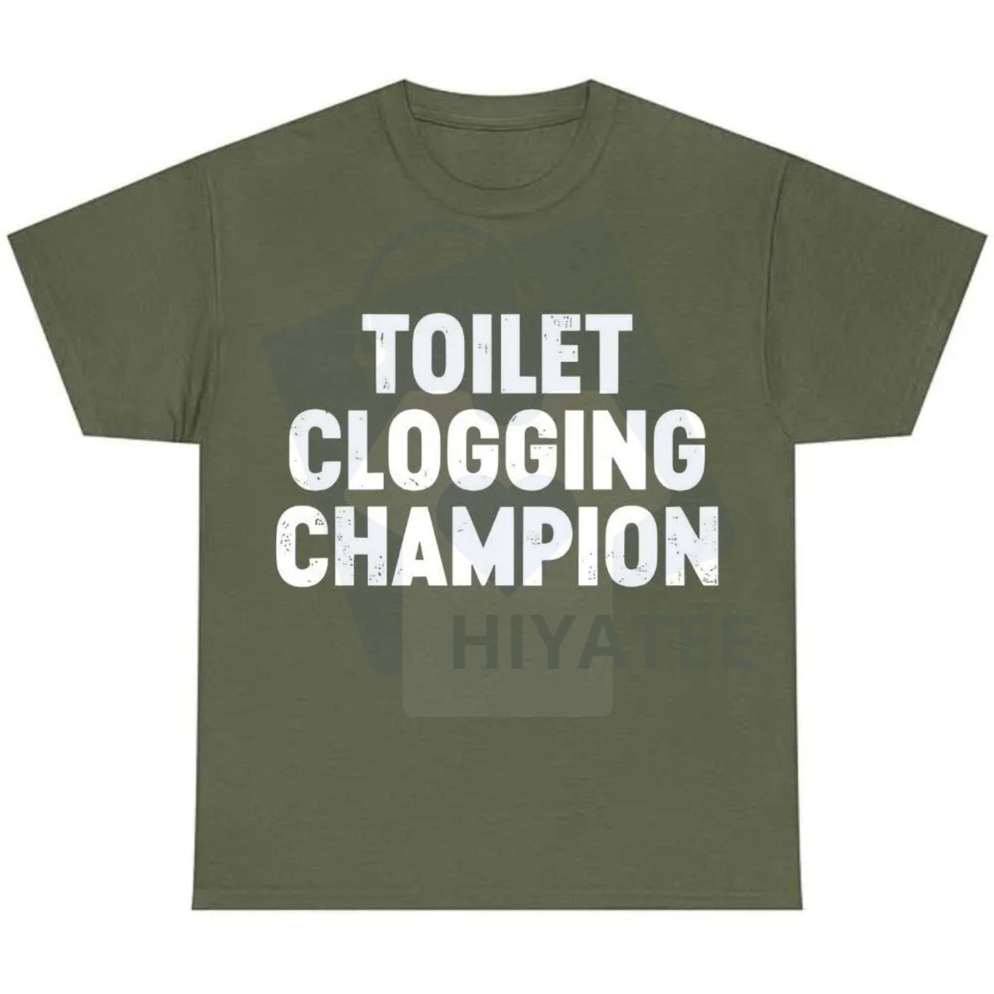 Funny Gag Gift Shirt – Toilet Champion Tee – Humor Graphic T-Shirt