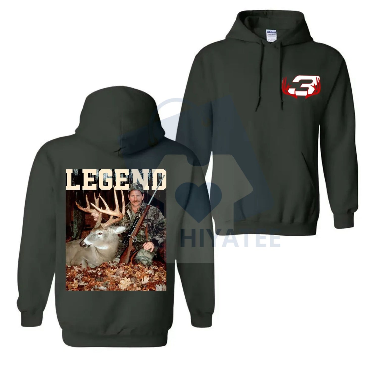 Dale Earnhardt With Deer Hoodie – Vintage Hunting Season Shirt, Unisex Graphic Pullover, NASCAR Racing & Hunting Fan Gift