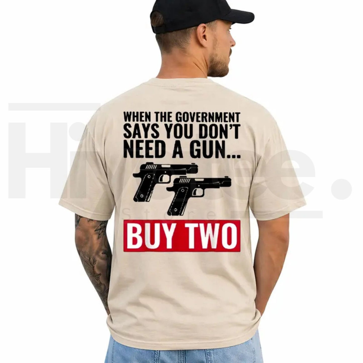 When The Government Says You Don't Need A Gun Shirt – 2nd Amendment Tee