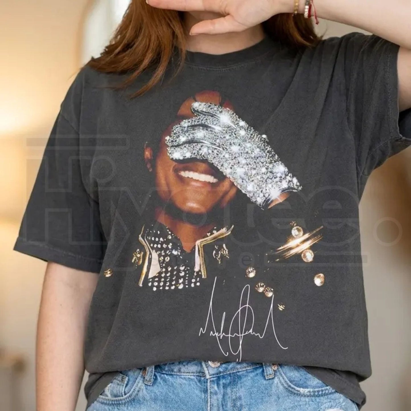 Comfort Colors® Michael Jackson Vintage 90s Shirt – Bad World Tour 2-Sided Graphic Tee