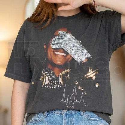 Comfort Colors® Michael Jackson Vintage 90s Shirt – Bad World Tour 2-Sided Graphic Tee