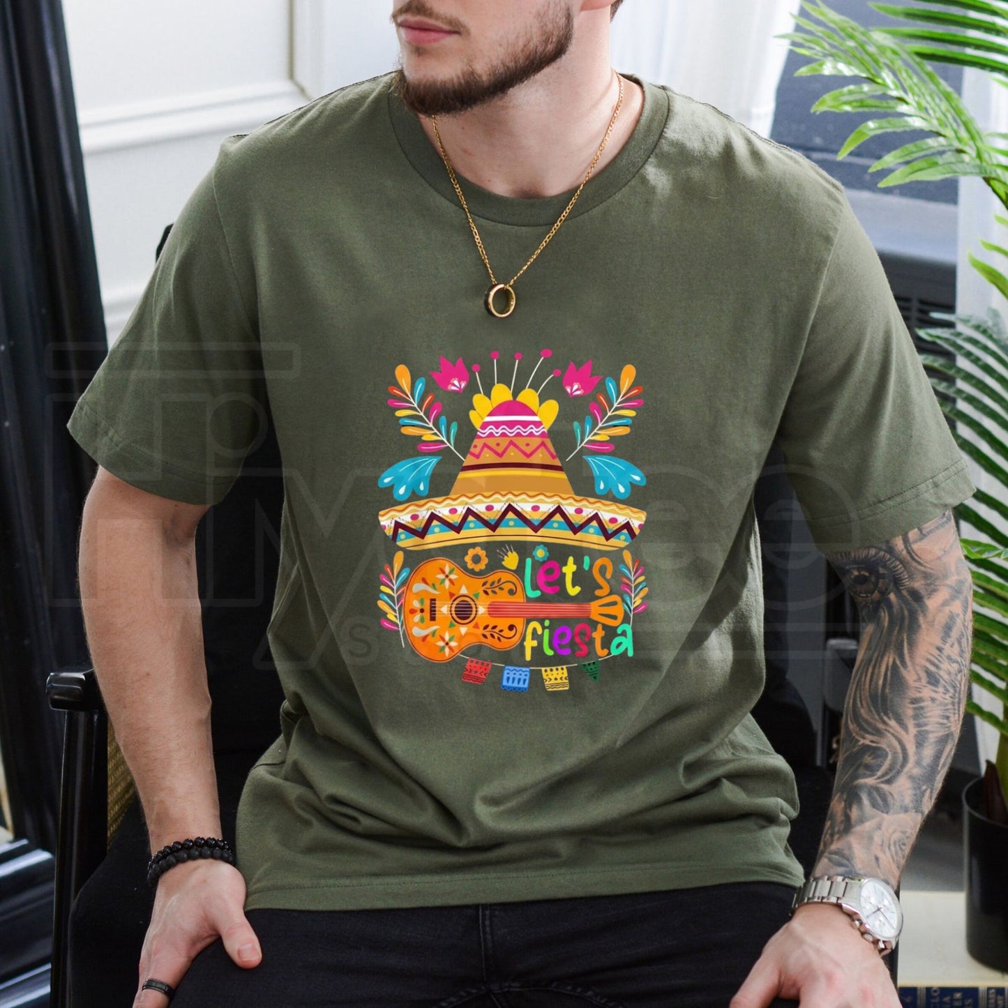 "Let’s Fiesta" – Vibrant Cinco de Mayo Mexican Celebration Top