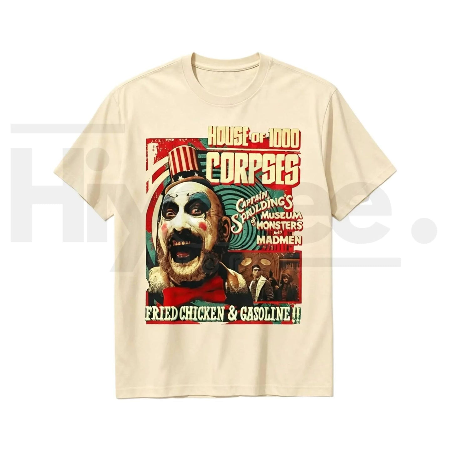 Vintage Horror Classic Movie Design Graphic T-Shirt – Retro Spooky Season Tee