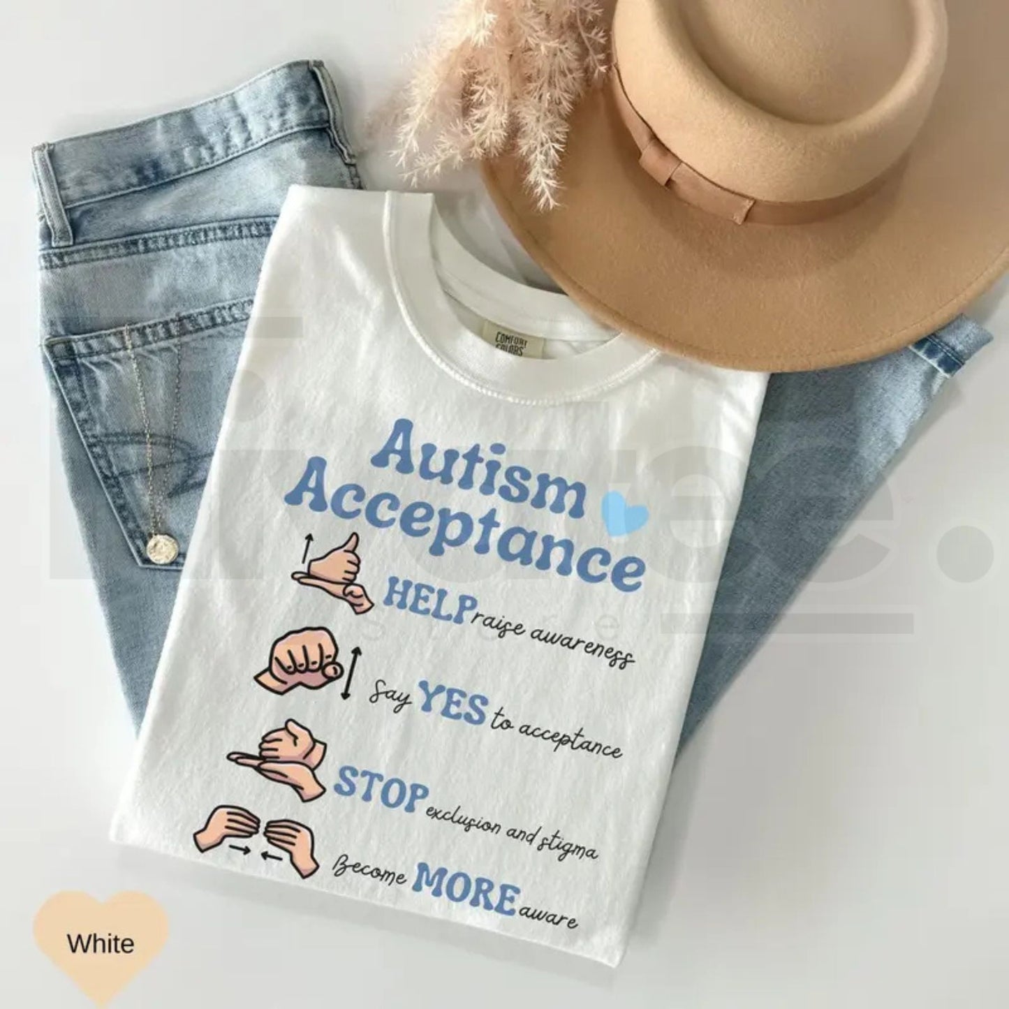 Comfort Colors® Autism Awareness & Acceptance Shirt – SPED Teacher & April Autism Month Tee