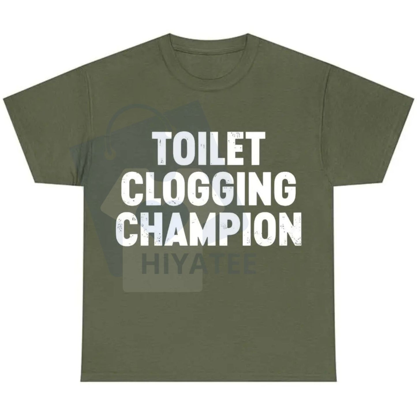 Men's Crewneck Sweatshirt – Bold White Text Slogan Across Chest