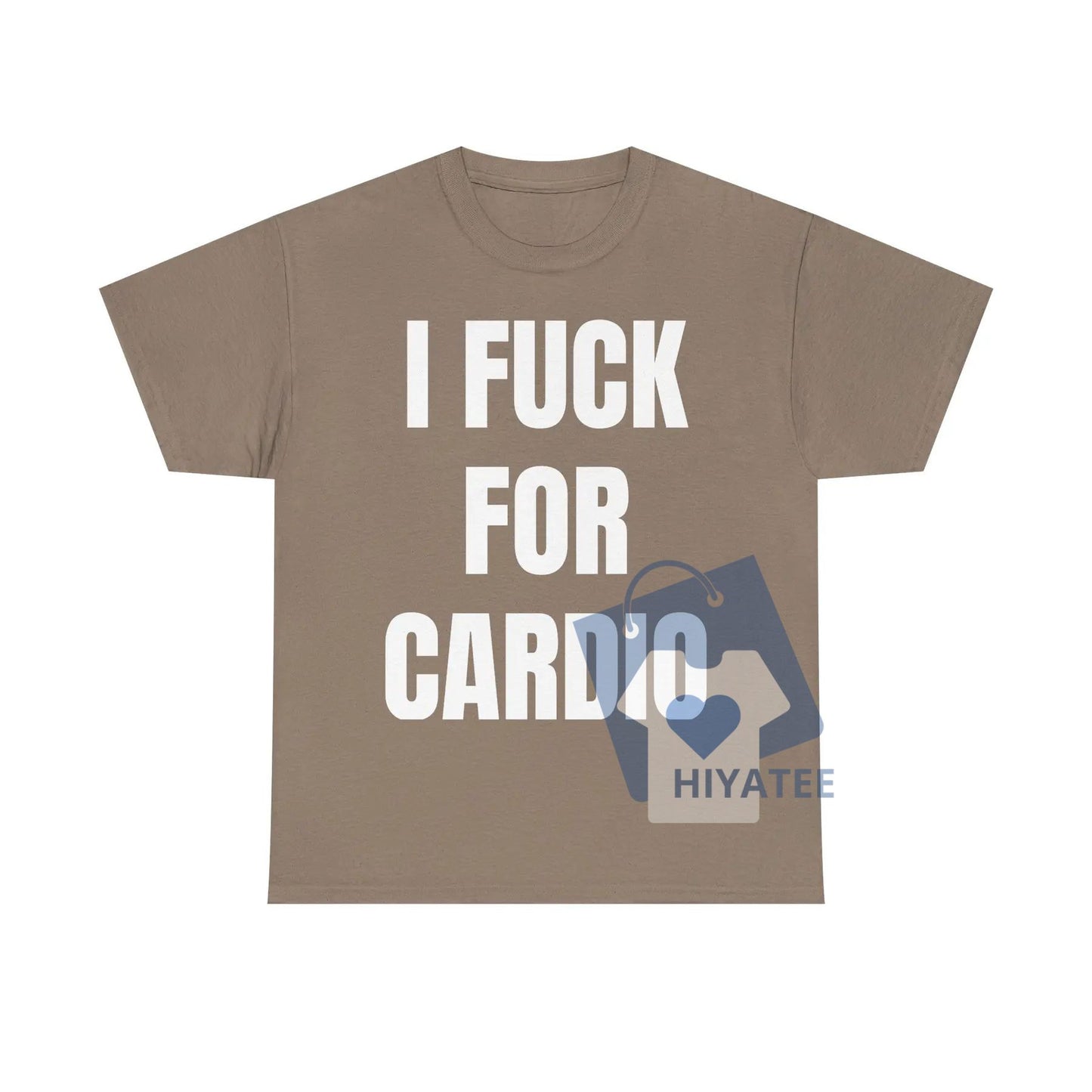 I Work Out in Bed – Funny “Cardio” Gym T-Shirt