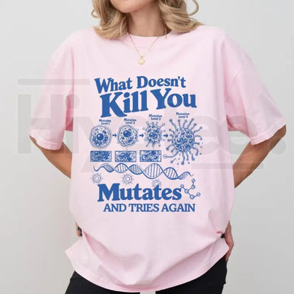 Comfort Colors Bacteria Virus Science Biology Teacher Shirt
