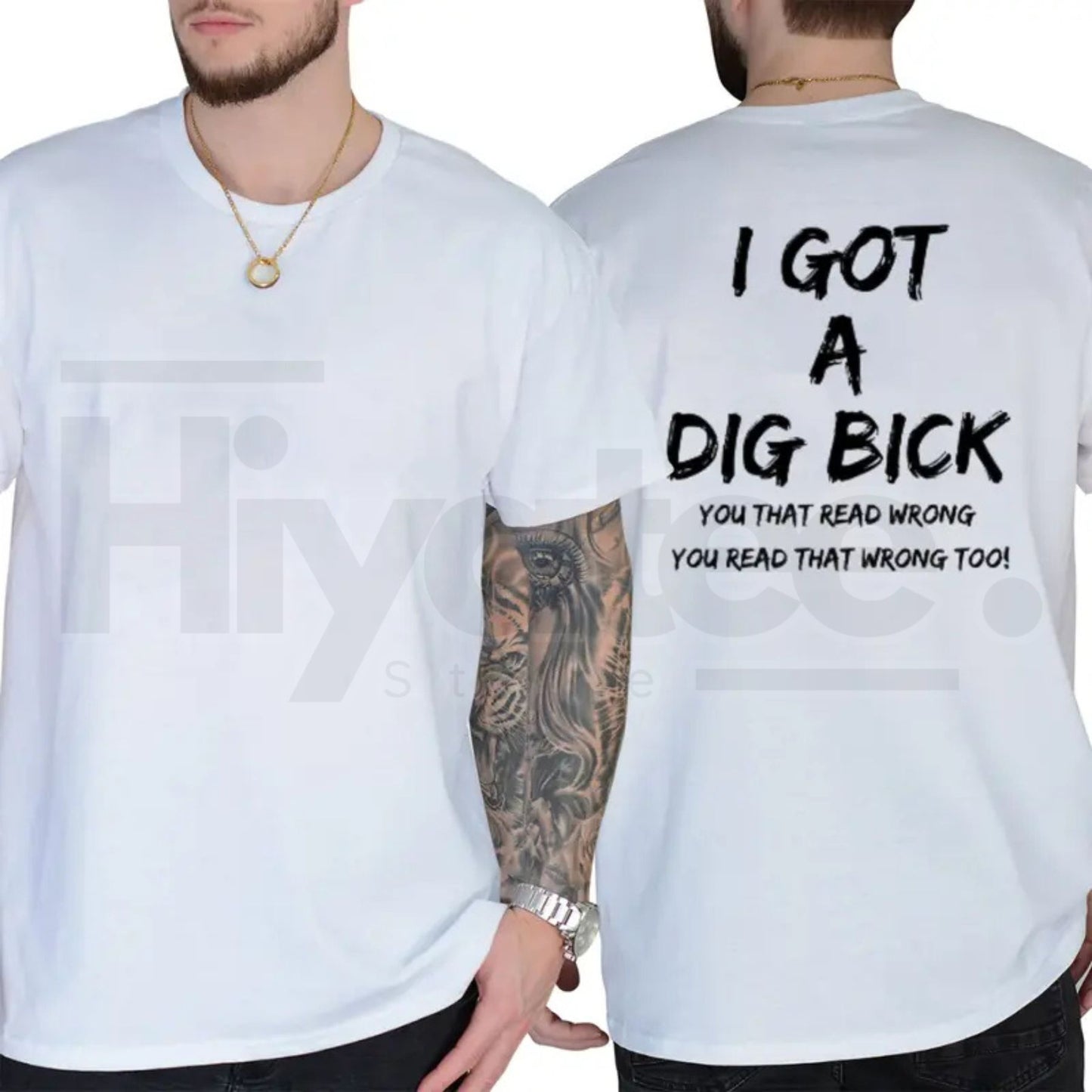 I Got A BD T-Shirt – Short Sleeve Printed Graphic Shirt