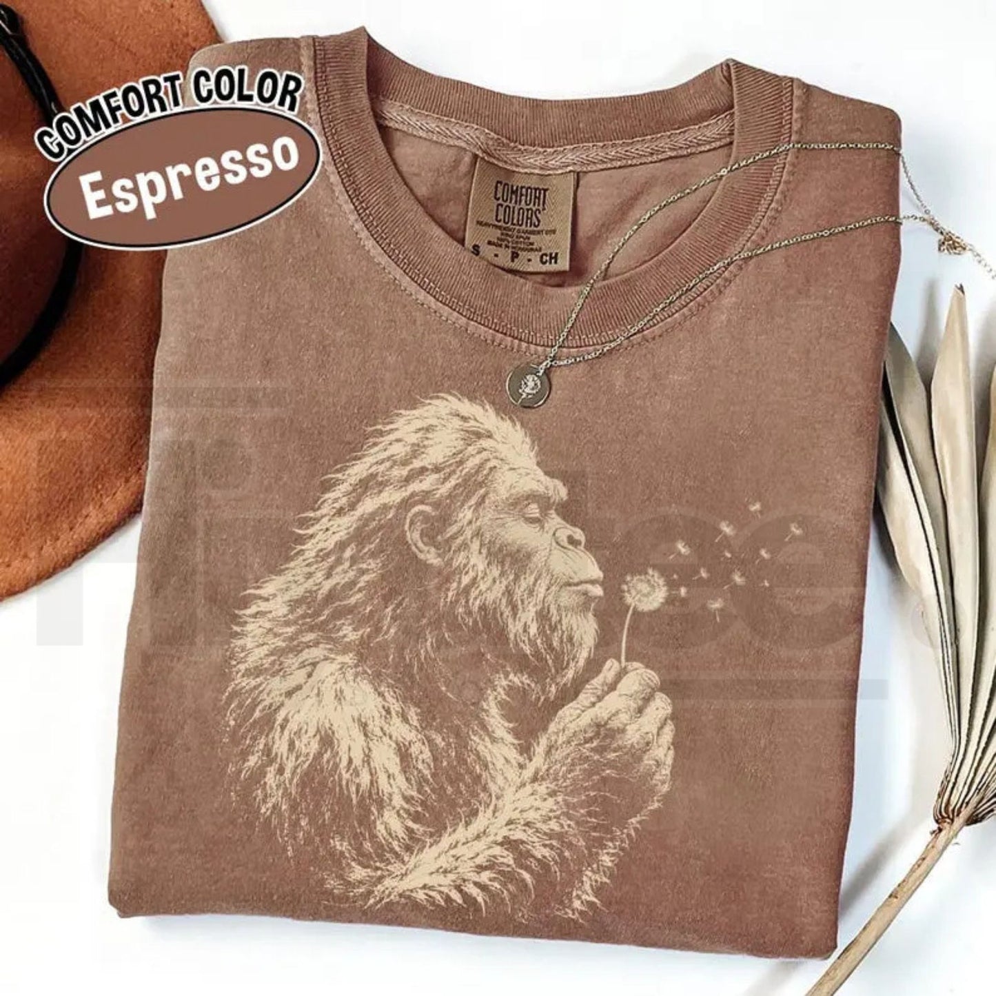Comfort Colors Bigfoot Dandelion Nature Shirt