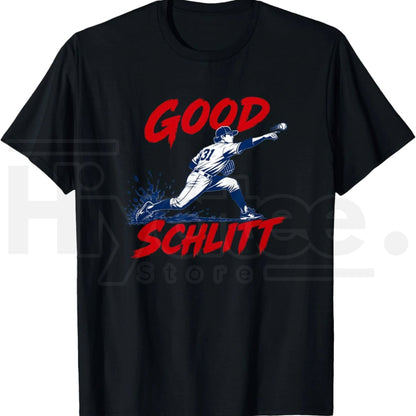 Good Schlitt Baseball T-Shirt – Rookie Pitcher 31 Fans Tee