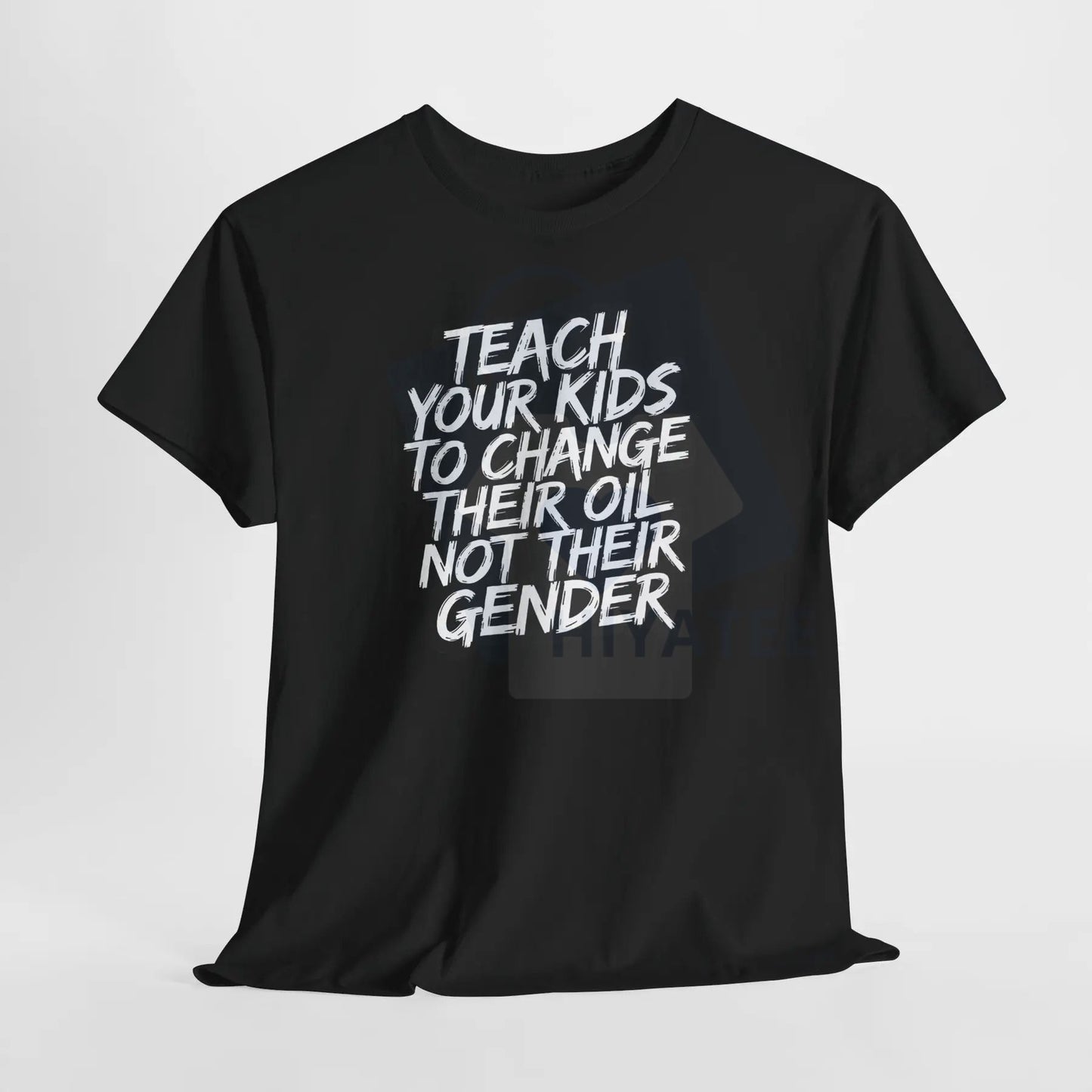 Funny Conservative Shirt – Teach Oil Not Gender Tee | Anti-Woke Humor