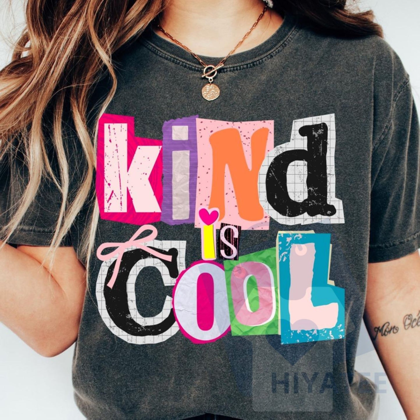 Preppy Girl Collage Y2K Comfort Colors Shirt – Retro Coquette Positivity Faith Tee