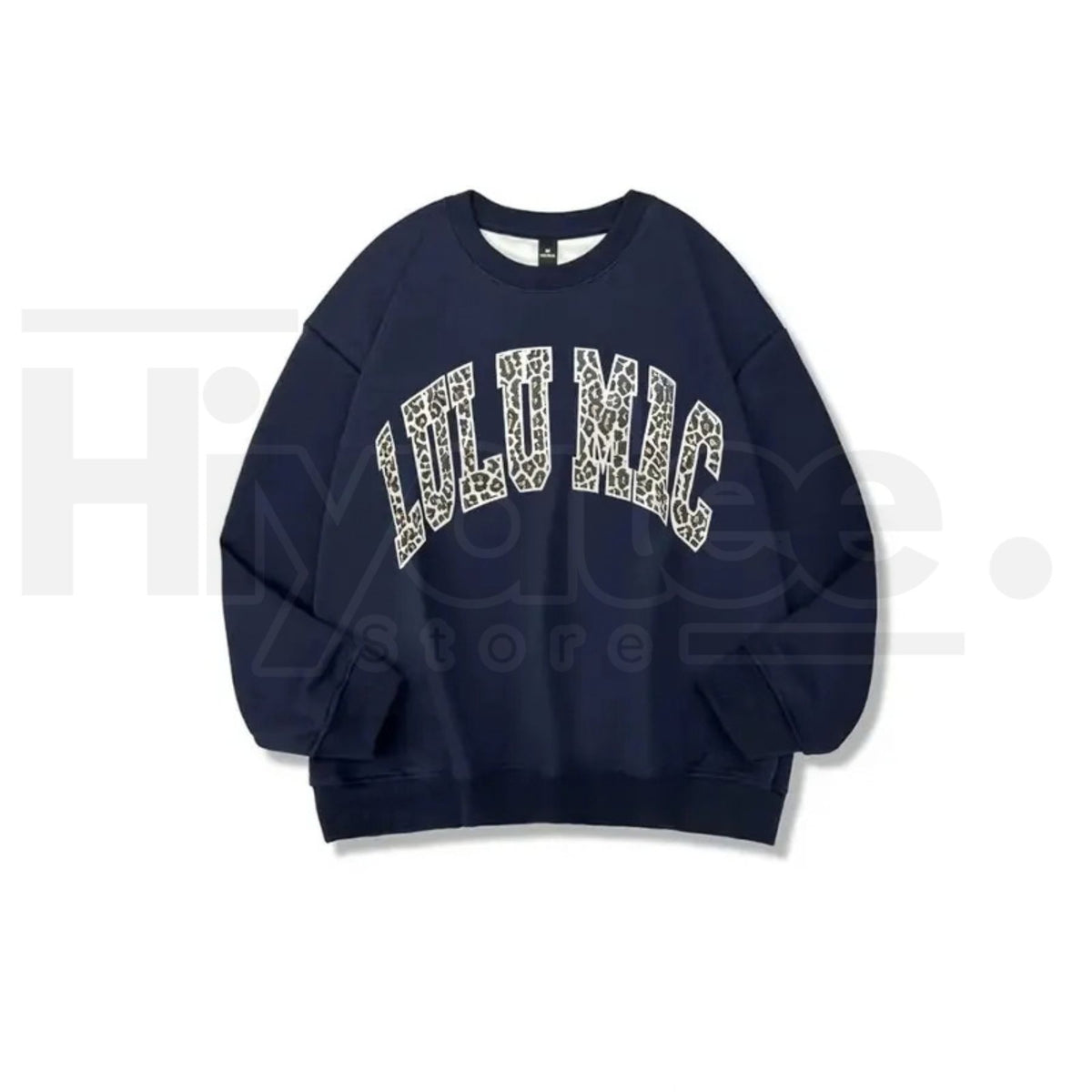 LULUMAC Women's Letter Print Crew Neck Sweatshirt – Casual Cozy Long Sleeve Pullover