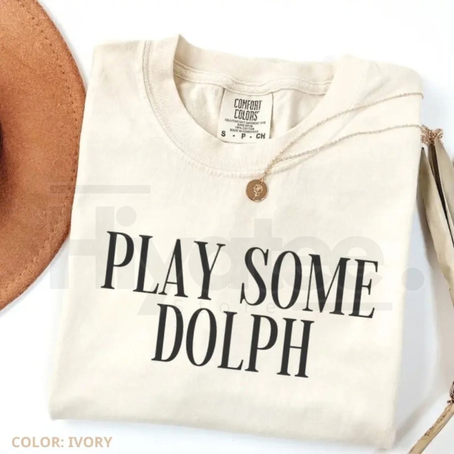 Comfort Colors® Play Some Dolph T-Shirt – Hip Hop Tribute Quotes Tee, Unisex Rap Legend Gift