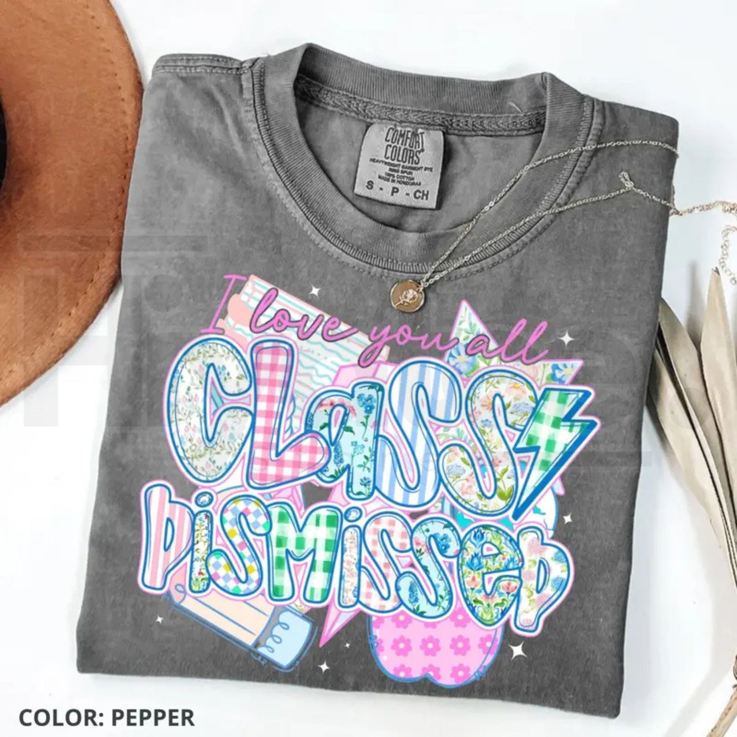 Comfort Colors® Class Dismissed Teacher Shirt – Last Day of School Summer Break Tee