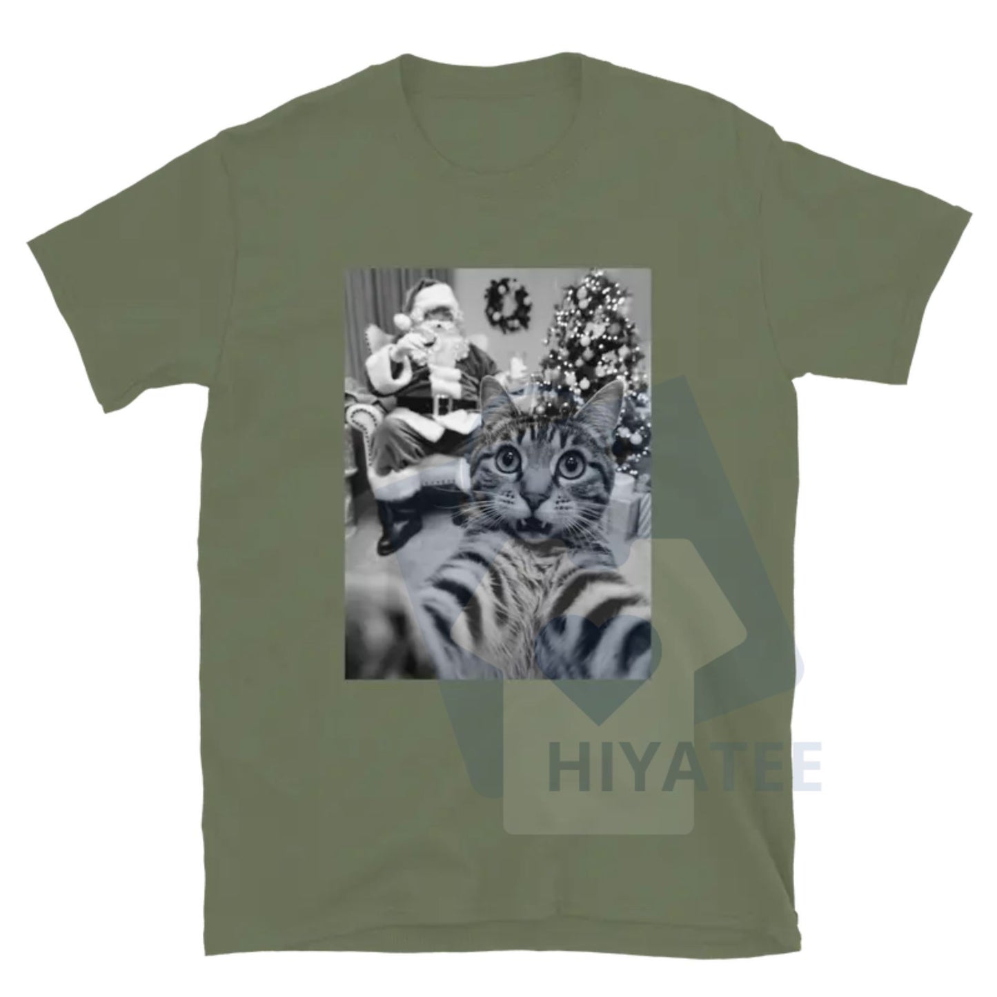 Claws and Claus T-Shirt – Unisex Short Sleeve Tee Printed in the USA