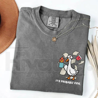 Comfort Colors Nurse Goose Shirt Funny Silly ER RN Practitioner Tee