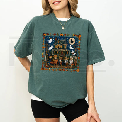 ChicCotton Vintage 90s Bears Halloween Comfort Colors Shirt
