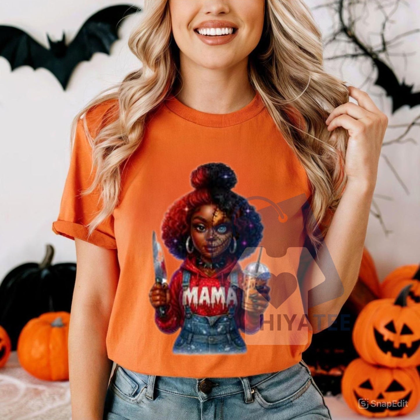 10 Adult Halloween Shirt Transfers – DIY Iron-On Bundle