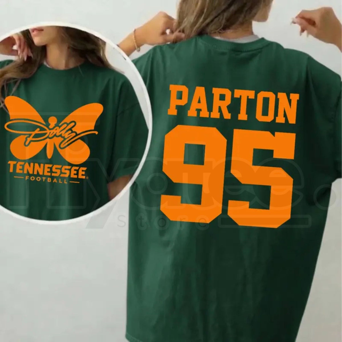 Dolly Parton Tennessee 95 T-Shirt – Country Music Football Game Day Graphic Tee