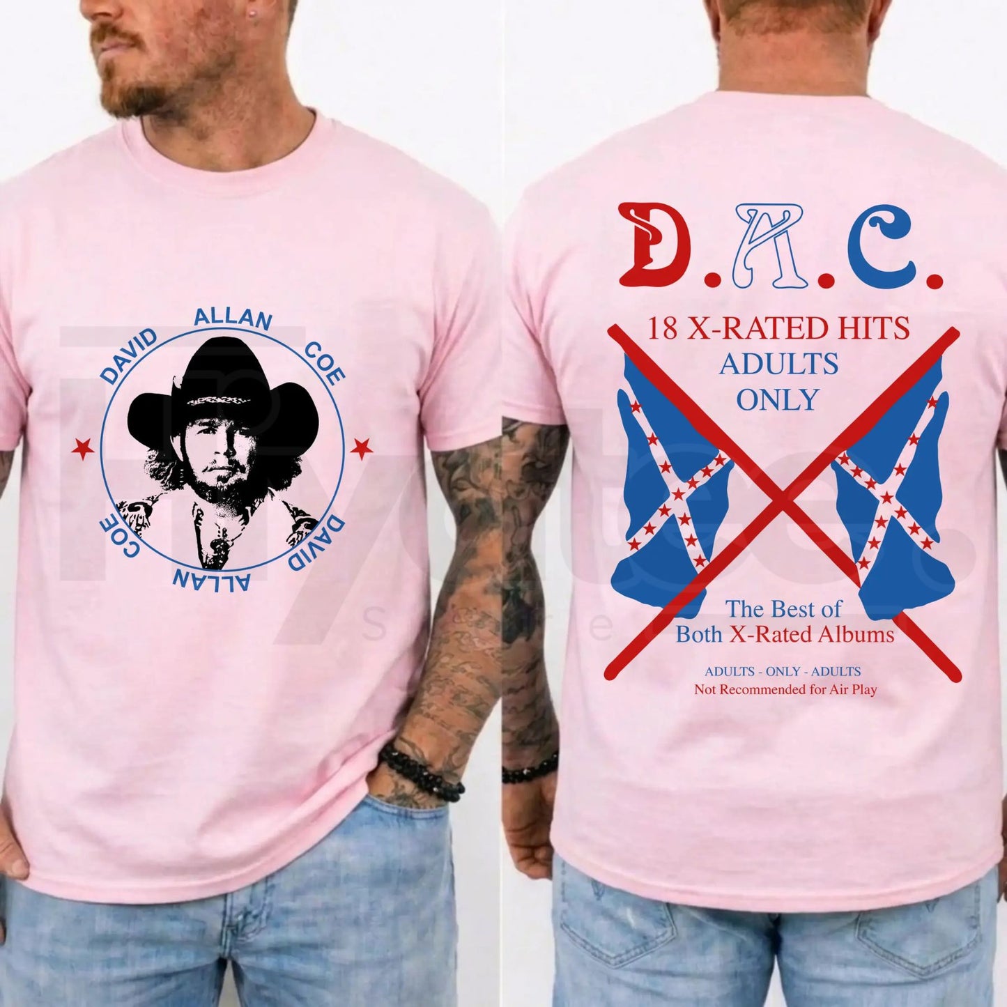 David Allan Coe T-Shirt – Outlaw Country Music Vintage Graphic Tee