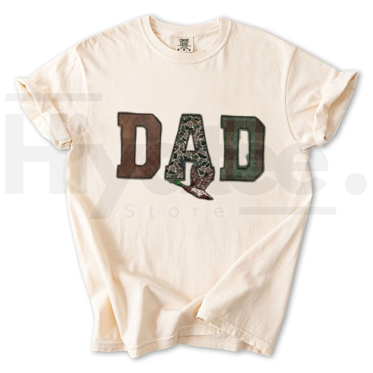 Comfort Colors Mom And Dad Camo Matching Pregnancy Announcement Tee