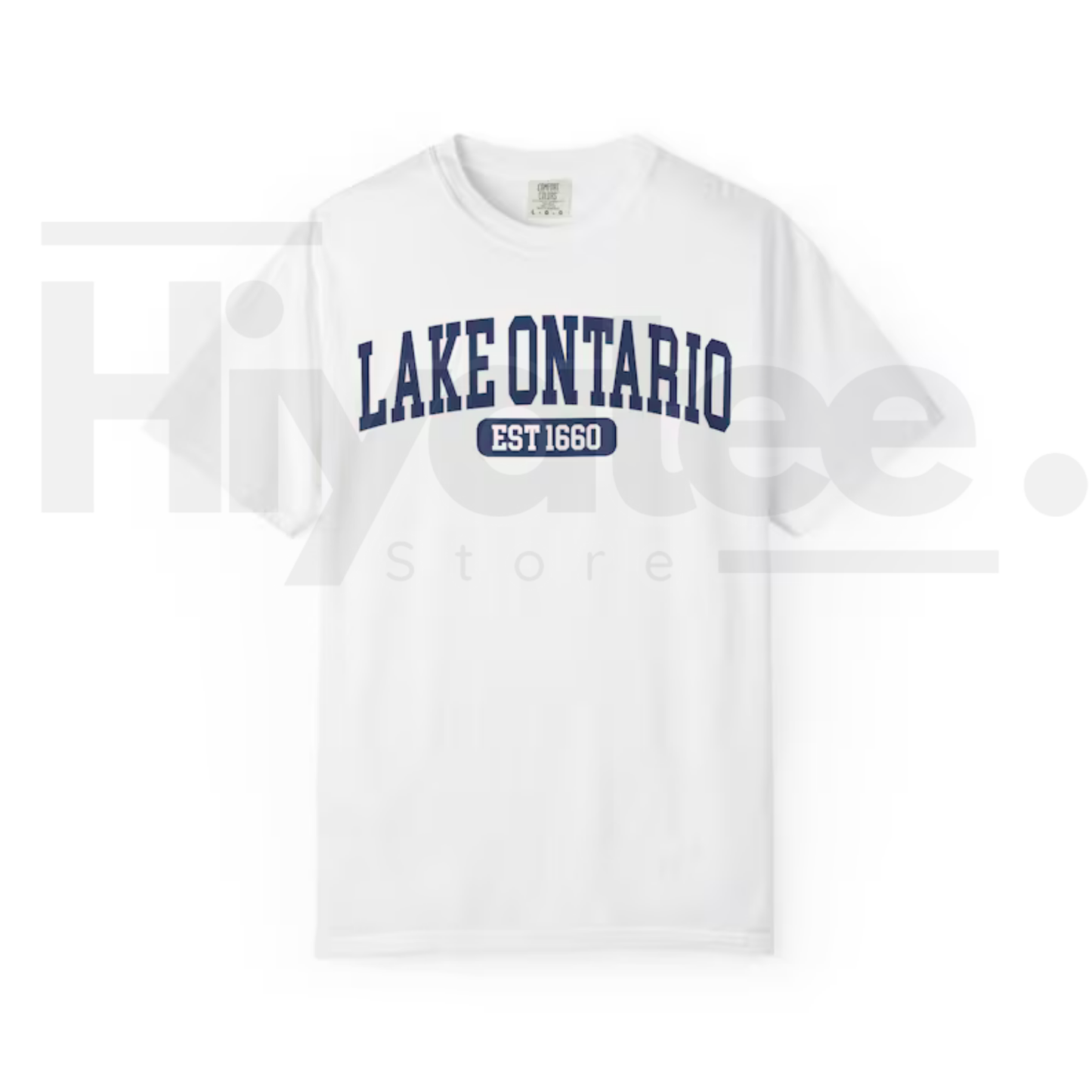 Lake Ontario Est 1660 T-Shirt Funny Canada Trump Tariff Satire Tee
