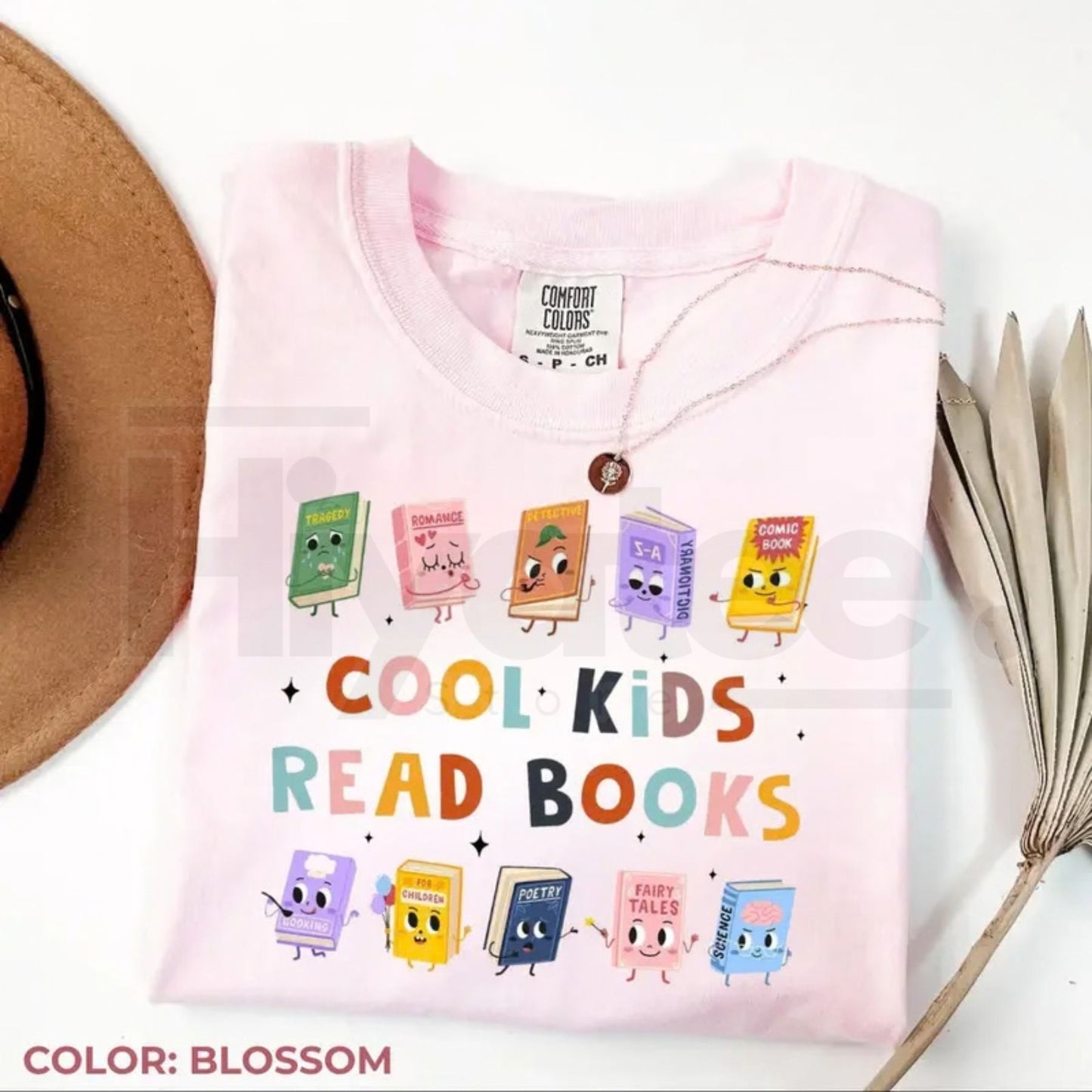 Cool Kids Read Books Shirt – Teacher & Librarian Gift, Kindergarten Reading Tee