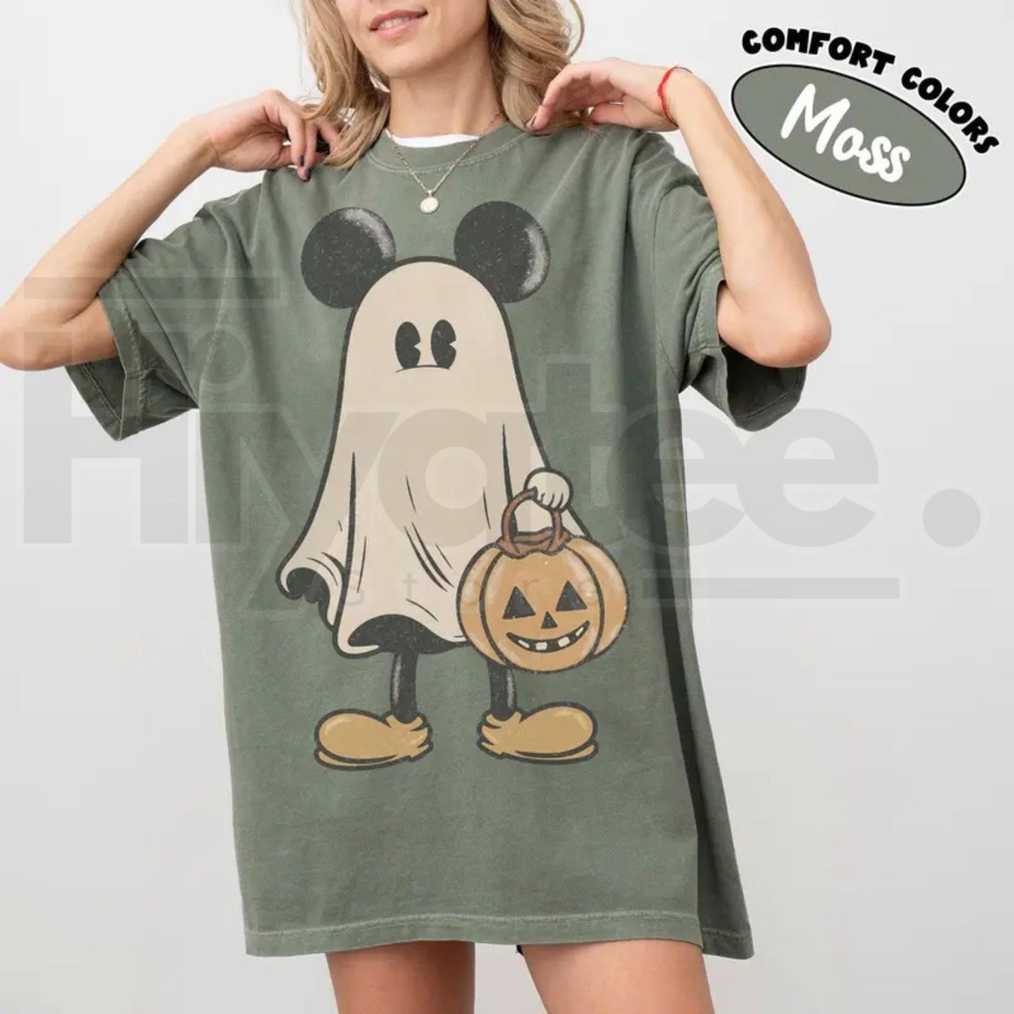 Retro Signature Halloween Shirt Trick or Treat Spooky Party Tee