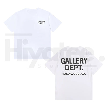 Gallery Dept T-Shirt – Classic Letter Slogan Skull Hand Bone Graphic Tee
