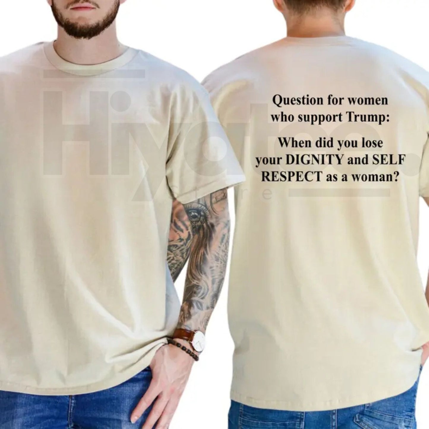 "Question For Women Who Support Trump" – Funny Political Sarcastic Top