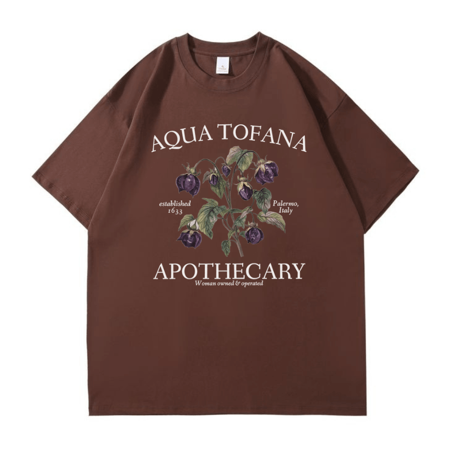 Vintage Aqua Tofana Shirt, Aqua Tofana Apothecary Shirt, Gift For Men And Women - Hiyatee