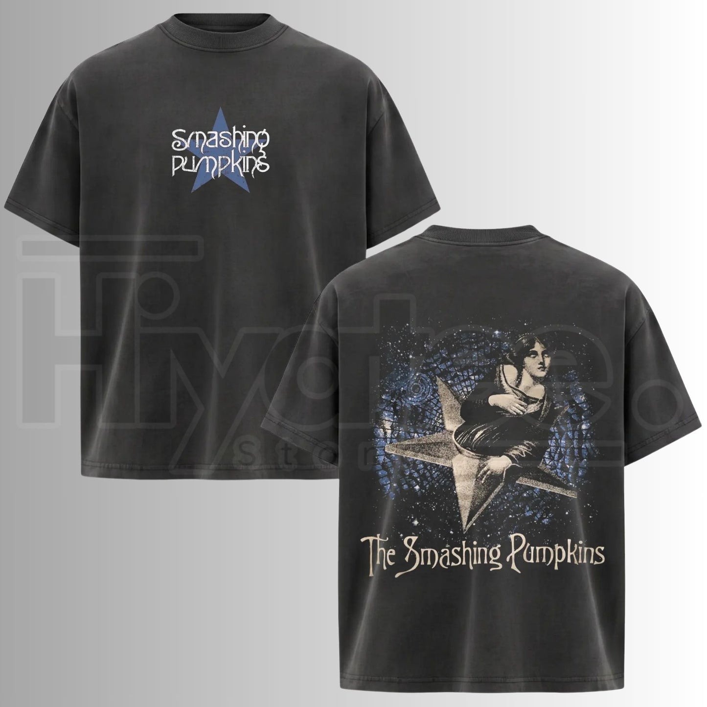 Smashing Pumpkins Vintage Alternative Rock Band T-Shirt – Retro Music Tee