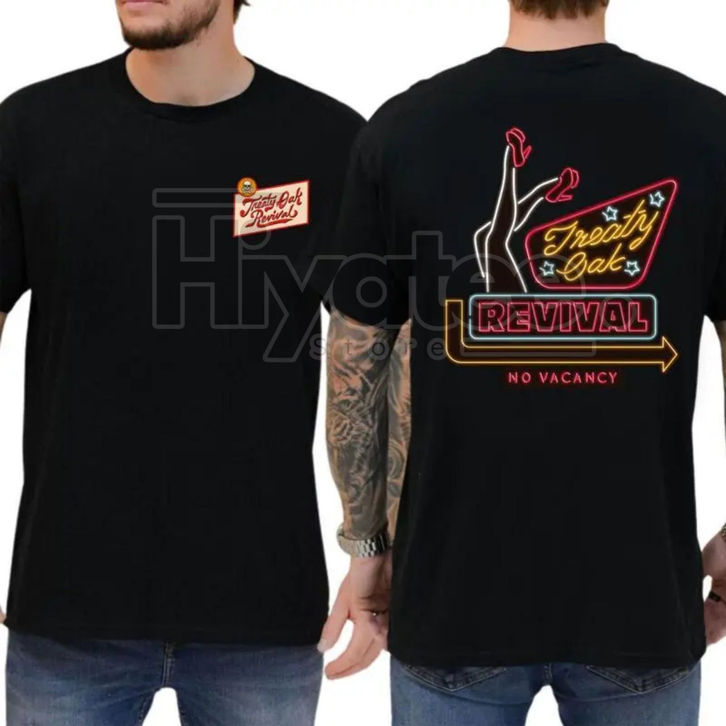Treaty Oak Revival "No Vacancy" Classic T-Shirt – Vintage Southern Rock Band Tee