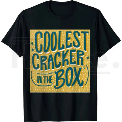 "Coolest Cracker" – Funny Sarcastic Bold Graphic Top