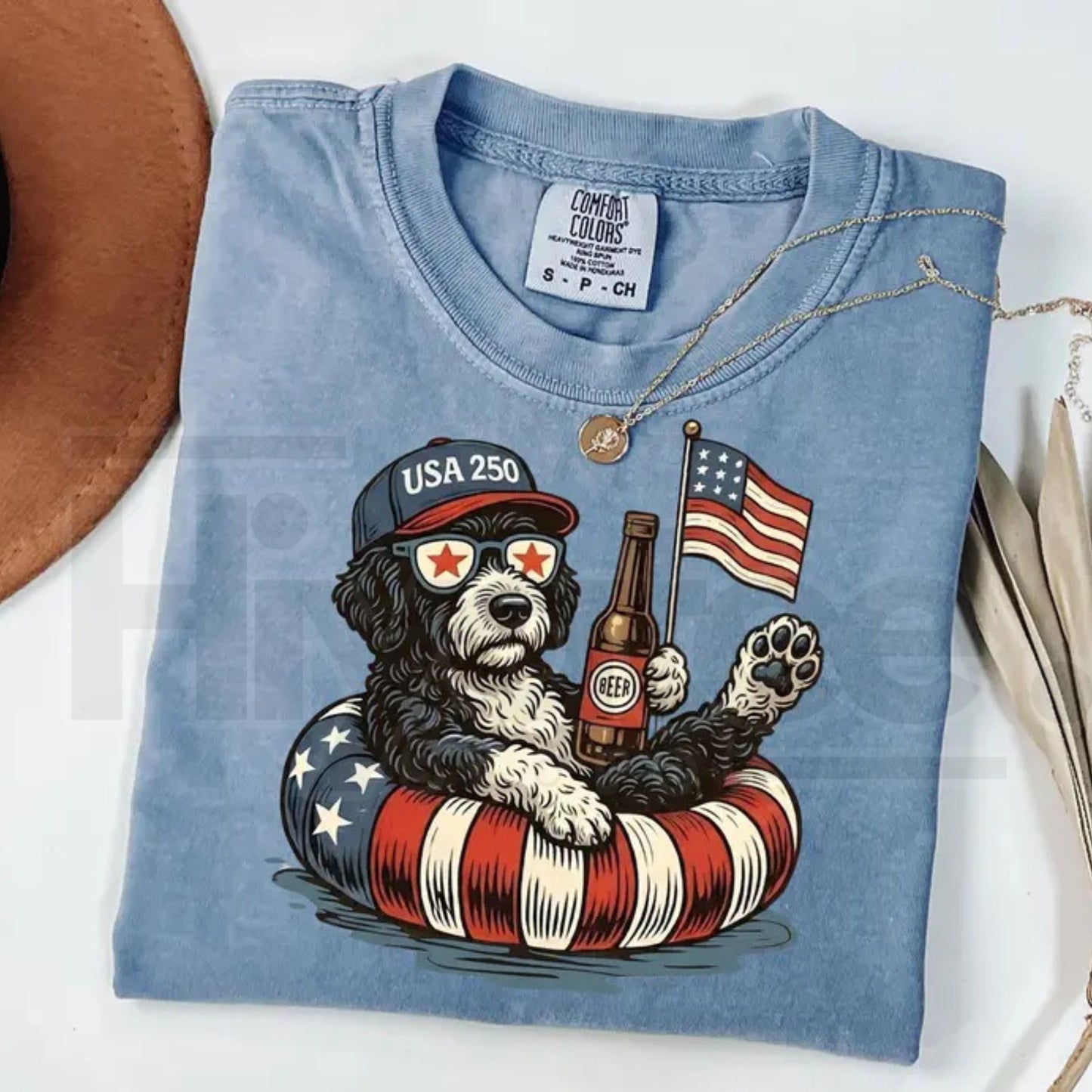 Comfort Colors® Funny 4th of July Dachshund Shirt – Patriotic 250th Anniversary Dog Lover Tee