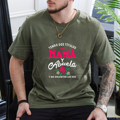 "Tengo Tanto Tiempo Mama y Abuela" – Humorous Spanish Grandma Graphic Top