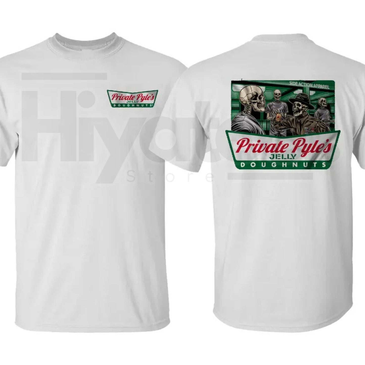 Private Pyle's Jelly Doughnuts Graphic T-Shirt – Patriotic Military Tee