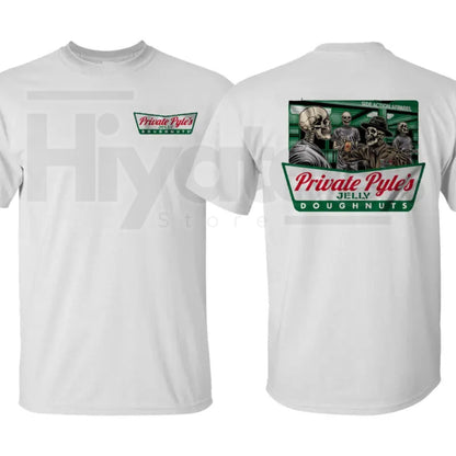 Private Pyle's Jelly Doughnuts Graphic T-Shirt – Patriotic Military Tee