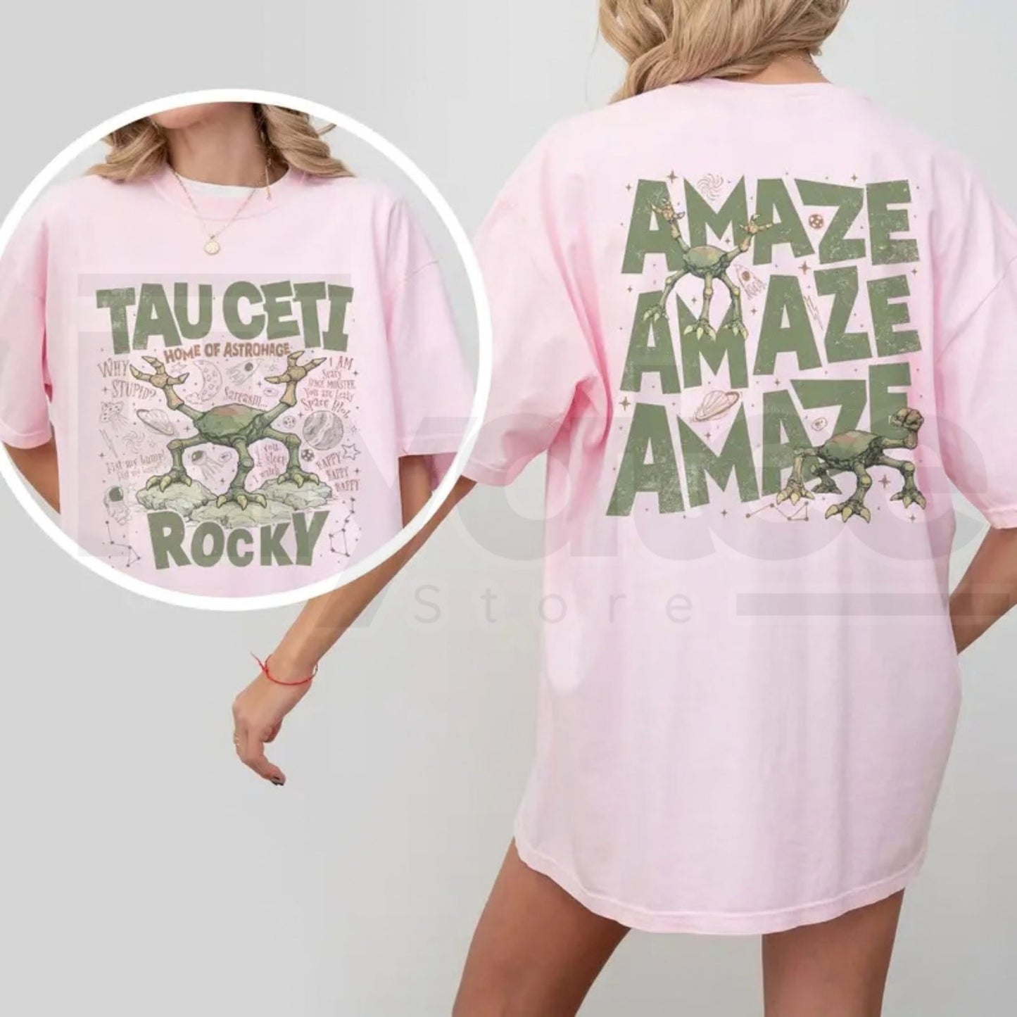 Comfort Colors® Rocky Tau Ceti T-Shirt – Project Hail Mary "Amaze Amaze Amaze" Jazz Hands Sci-Fi Gift