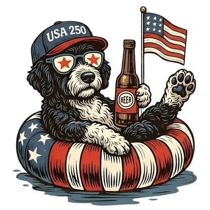Comfort Colors® Funny 4th of July Dachshund Shirt – Patriotic 250th Anniversary Dog Lover Tee