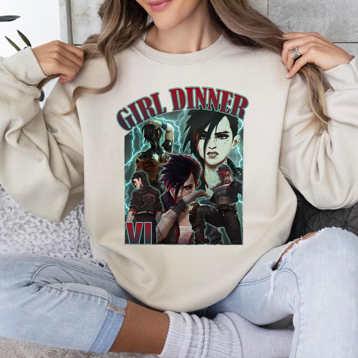 Vi girl graphic vintage Sweatshirt