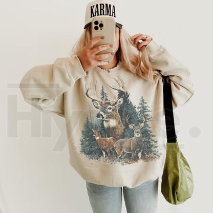 Retro Pumpkin Season Sweatshirt – Cute Fall Autumn Pullover, Vintage Thanksgiving & Halloween Outfit