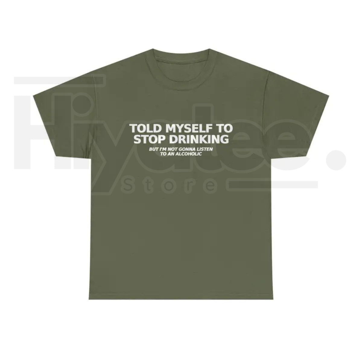 Told Myself to Stop Drinking T-Shirt – Funny Drinking Humor Graphic Tee