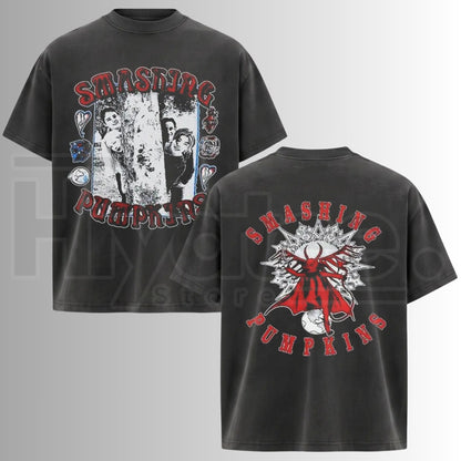 Smashing Pumpkins Vintage Alternative Rock Band T-Shirt – Retro Music Tee
